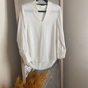 H&M Classic Off White Blouse